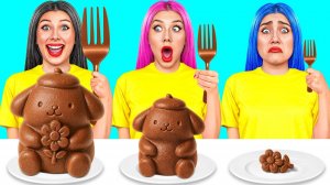 Большая, Средняя или Маленькая Тарелка Челлендж # Вкусные Рецепты с Едой от Jelly DO Challenge