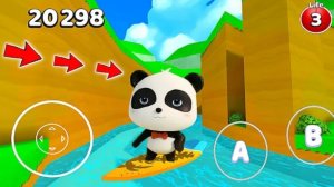 Панда-серфинг в Super Bear Adventure/Прохождение игры Супер Мишка