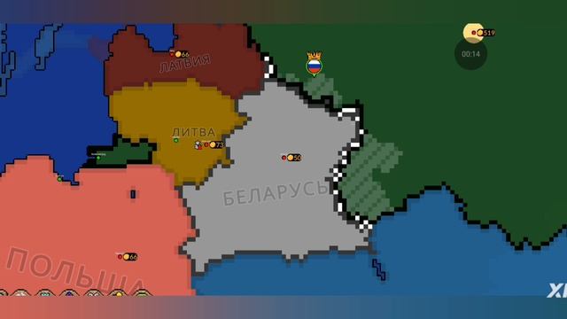 Россия против Беларуси