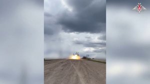 Боевая работа расчета ЗРК Бук-М2» ГрВ «Центр»