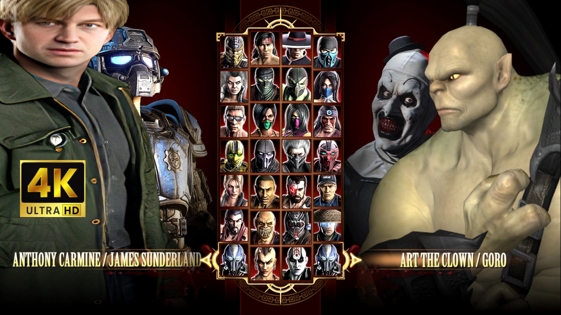 Игра за James Sunderland & Anthony Carmine in Mortal Kombat Komplete Edition on PC Expert in 4K