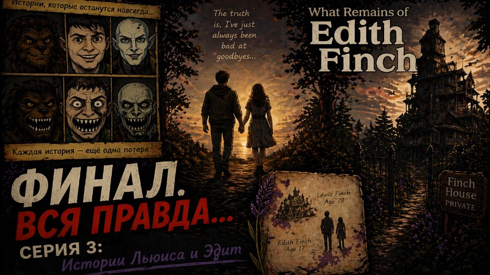 ПОСЛЕ ЭТОГО ЕСТЬ О ЧЕМ ПОДУМАТЬ… Финал | Edith Finch #3