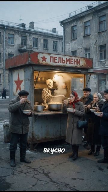 Ты открыл точку с пельменями в СССР#ссср#пельмени