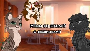 МЕМЫ СО ШКОЛОЙ С КВЕШНИКАМИ! ТАК КАК ЭТО МОЕ ПЕРВОЕ ВИДЕО Я ПОПРОБОВАЛА ТОЛЬКО С 3 КВЕШНИКАМИ.