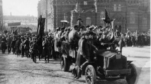 Первый военный парад Красной Армии(1918) .