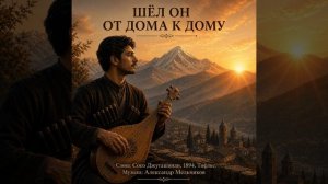 Шел он от дома к дому