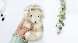 Игрушка ЕЖИК спицами