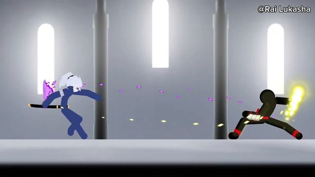 Rai Vs Zen Combat Practice Reanimation - Stick Nodes Animation