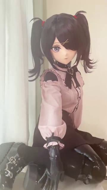 Jirai Style Kigurumi Doll posing.