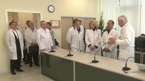 Д. Медведев и Т. Голикова посетили Национальный медицинский исследовательский центр имени Алмазова.