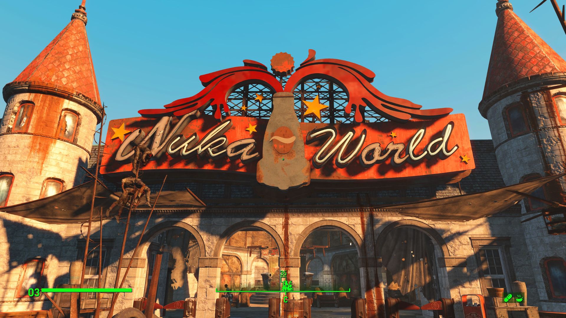 Fallout 4 NUKA – WORLD исследуем окраины.