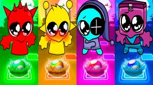 Coffin Dance Спрунки 250 уровень - Мультики про Спрунке | МУЛЬТФИЛЬМЫ SPRUNKI в Tiles Hop