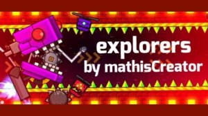 уровень будущего I explorers by mathisCreator I medium demon I geometry dash