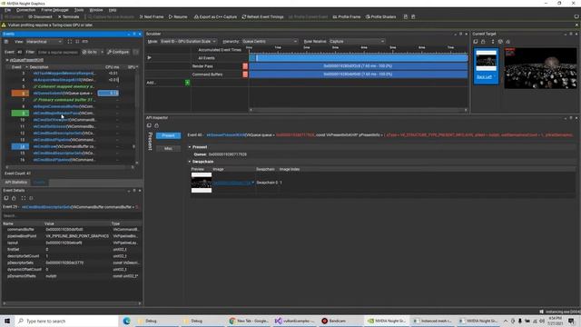 #016 Vulkan API-наборы дескрипторов - часть 3. Nsight графика привязки дескрипторов, атрибуты