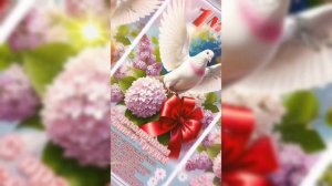 С праздником 1 мая ( Извините,что поздно выложила это видео,с видеоредактором были проблемы).