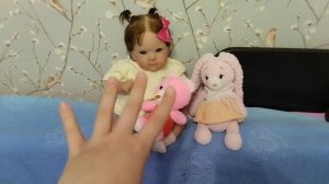 Мини влог с реборном Мартой🌷/Собираем вещи к бабушке✨