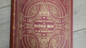 Книга антикварная Sciences & Lettres au Moyen Age 1877