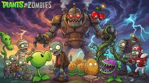 Растения против Зомби Hybrid v3.8 Plants vs Zombies PvZ