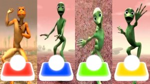 Coffin Dance Зелёный Человек Танцует Битва Дама ту косита 👽 Tiles Hop №2 - Мультик