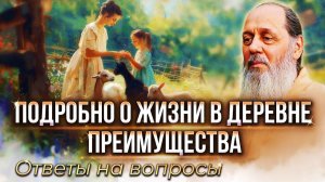 Все о переезде из городов в деревню. О. Владимир Головин. Ответы на вопросы.