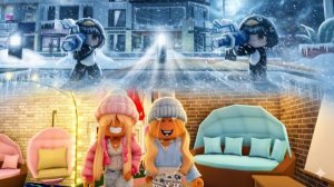РОБЛОКС ПИНГВИНЫ🐧ГУГУ ГАГА АТАКУЮТ БРУКХЕЙВЕН РП🏡😳// СТРОИМ БУНКЕР В ROBLOX