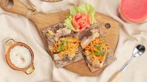 Скумбрия с морковью по-корейски