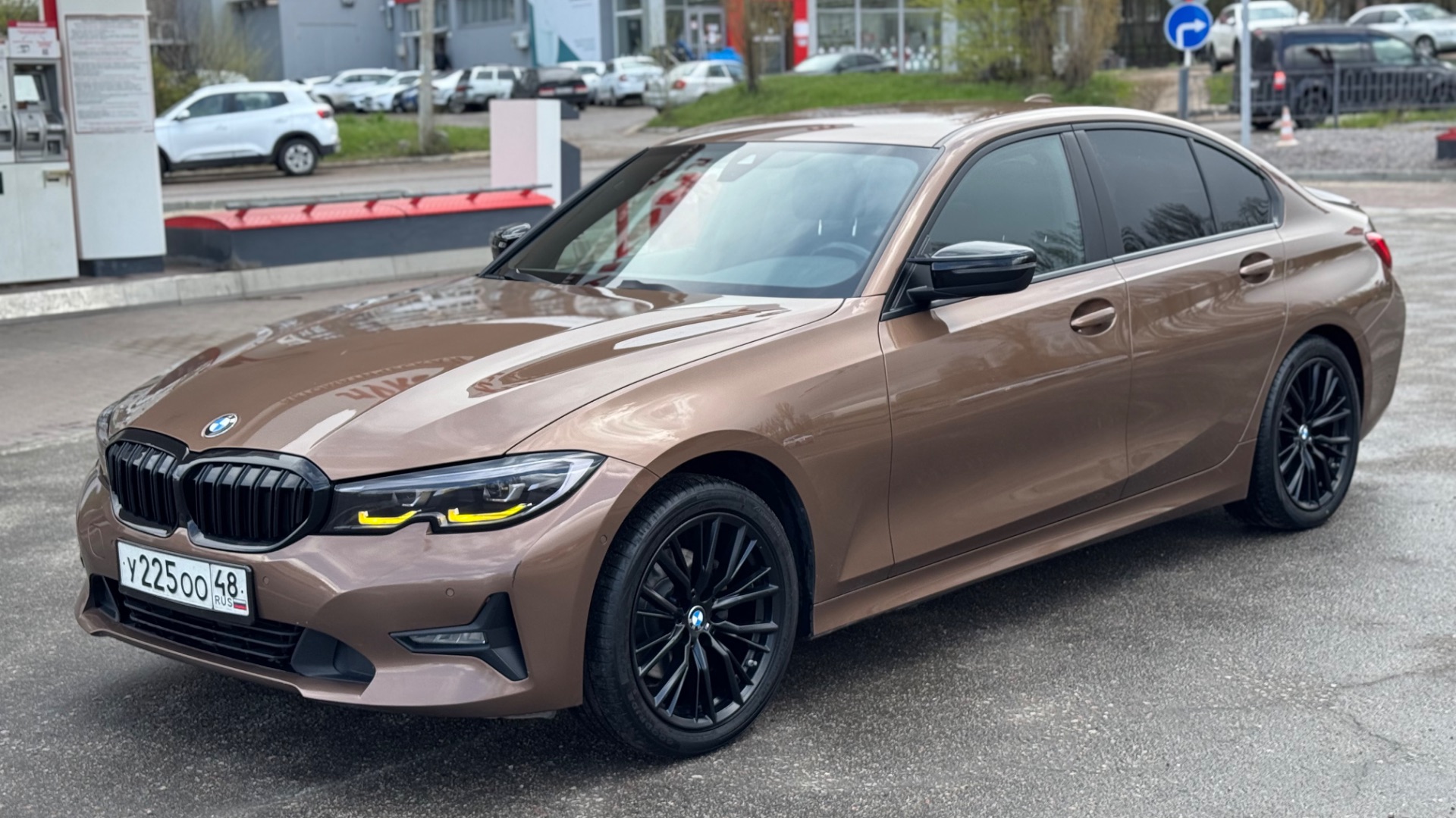 BMW 320d Vermont Bronze Metallic смотреть онлайн