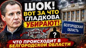 ШОК! ВОТ ЗА ЧТО Гладкова УБИРАЮТ! Что происходит в Белгородской области