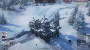 SnowRunner Карта Амур (кооп) Чернокаменск Запасы на Зиму