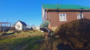 Тружусь в огороде Май пора за работу Удобрение для будущего огромного урожая! ПОДВАЛ ИЛЬИЧА