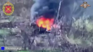 🔥🏴8 армия уничтожает позиции, технику и живую силу ВСУ