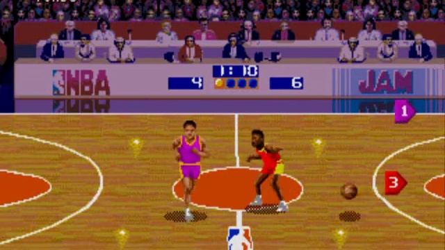 NBA Jam -SEGA CD- (USA) ДЕМОНСТРАЦИЯ