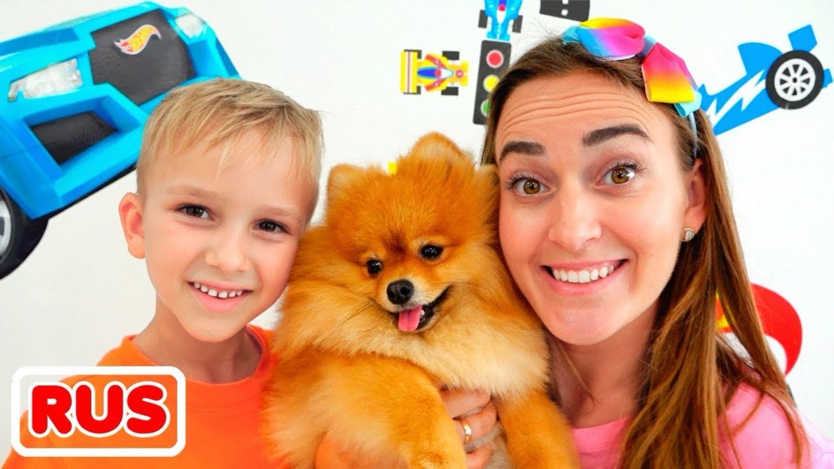 Владик и Никита и Весёлые истории про животных