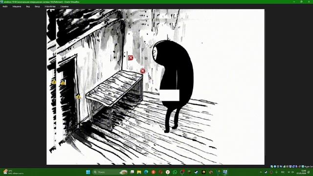 запускаем windows xp horror и MEMZ CLEAN