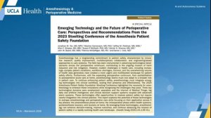 L.14.05 Meet the Experts - Automation in Anaesthesia