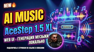 AceStep1.5 UI - веб интерфейс