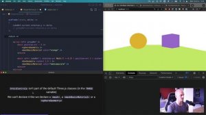 55 — First React Three Fiber Application