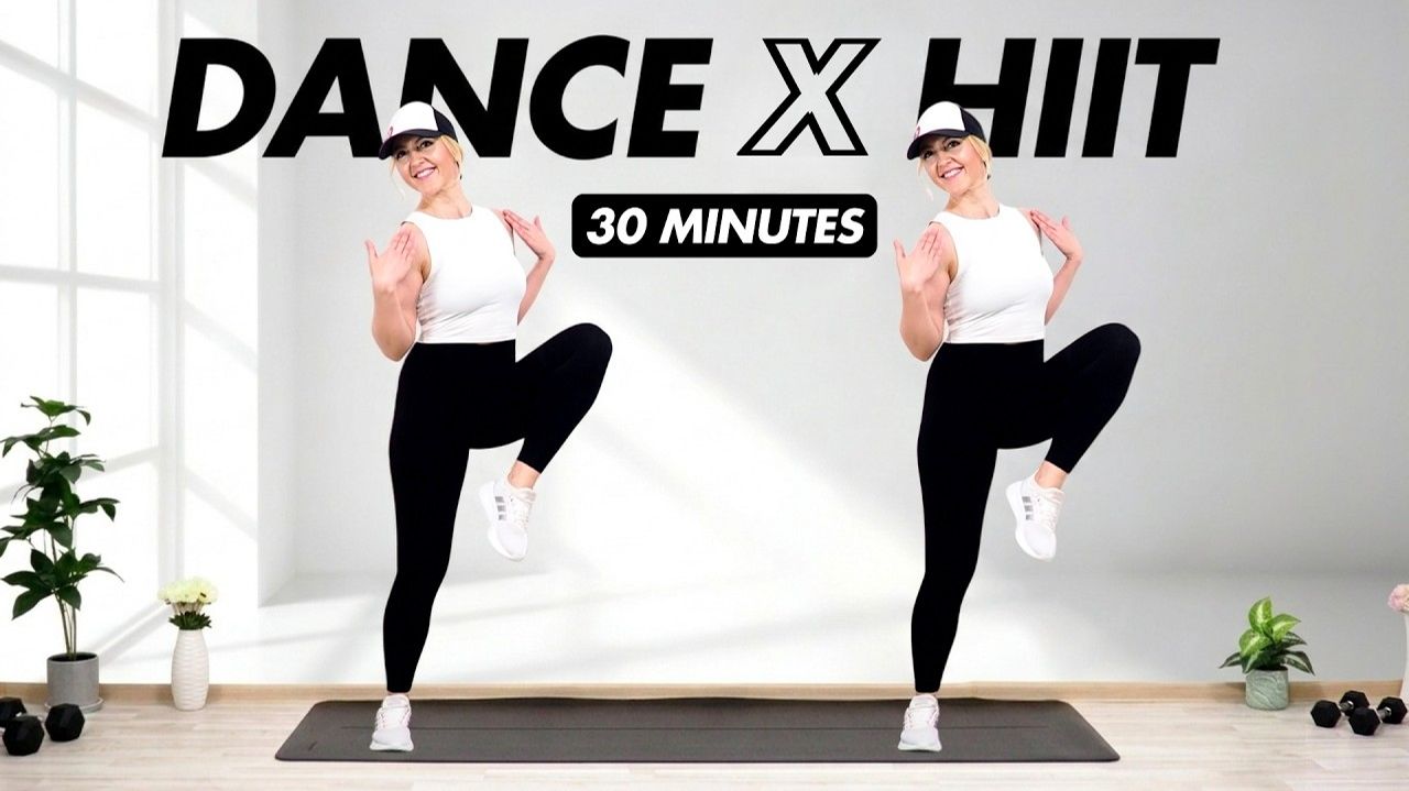 💃🎶30 МИНУТ ТАНЦЕВАЛЬНОГО КАРДИО + HIIT — ВСЁ СТОЯ🎶ТРЕНИРОВКА НА ВСЕ ТЕЛО🎶БЕЗ ОБОРУДОВАНИЯ🎶 смотреть онлайн
