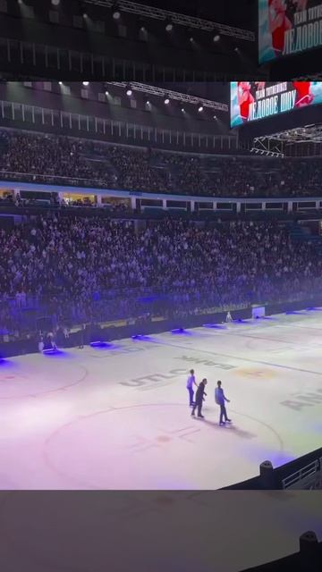 Новый космос от Александры Трусовой! Четверной тулуп - сделано!