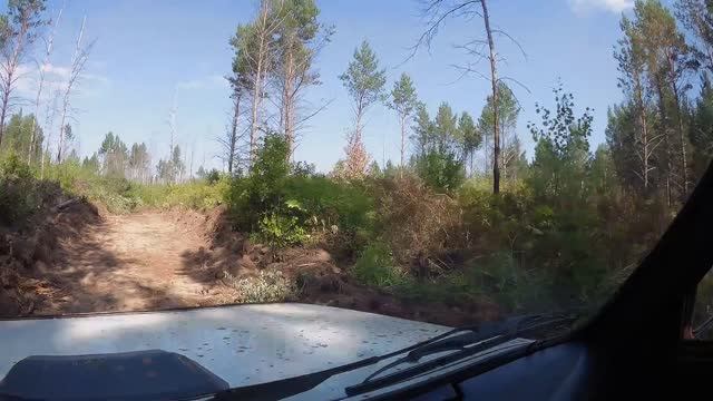 После пожара — поездка на НИВЕ в глубь тайги
