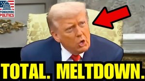 HOLY SHT! TRUMP SUFFERS PUBLIC MELTDOWN