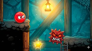 Красный ШАРИК 4 Подземные Ходы 67 уровень БОСС далеко 🎮 прохождение игры видео для детей