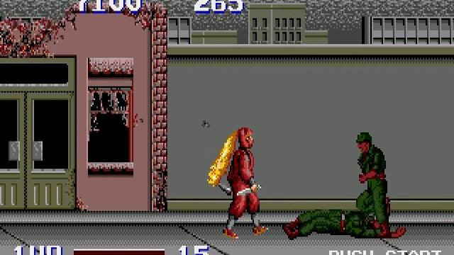 Ninja Warriors, The -SEGA CD- (Japan) ДЕМОНСТРАЦИЯ
