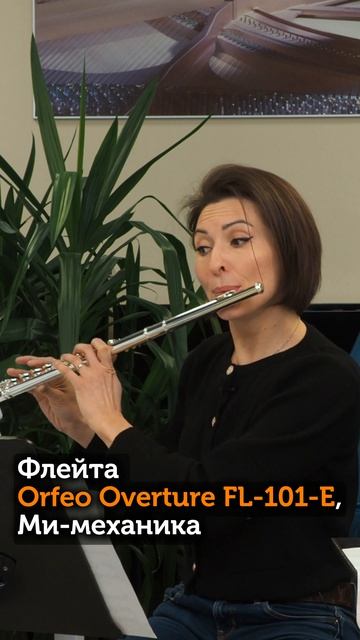 Флейта Orfeo Overture FL-101-E, Ми-механика - Демонстрация звучания.