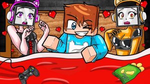 НОЧЕВКА С СУМАСШЕДШЕЙ КОШКОЙ И ЛЬВИЦЕЙ В МАЙНКРАФТ! КРАСЯ CAT TV WOMAN MINECRAFT