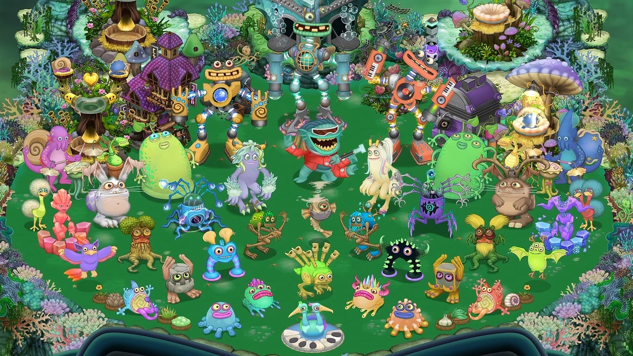 Остров Воды - Полная Песня 5.4 (My Singing Monsters, Мои Поющие Монстры, Msm, Мсм)