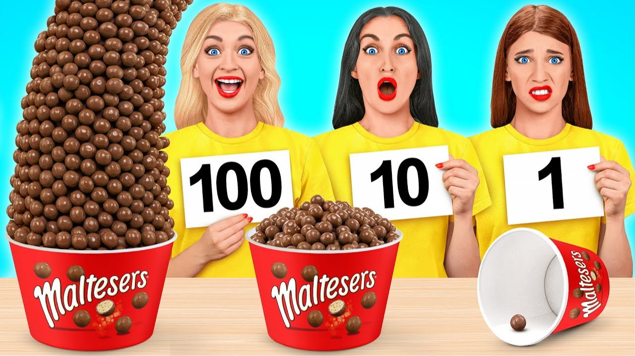 100 Слоев еды Челлендж #2 c TeenDO Challenge смотреть онлайн