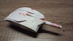 Танк из бумаги за несколько минут! Стёпа МК