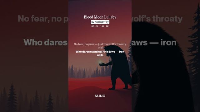 AntonovPsy - Blood Moon Lullaby | Rock | Symphonic gothic metal | AntonovPsy Music | Suno Ai