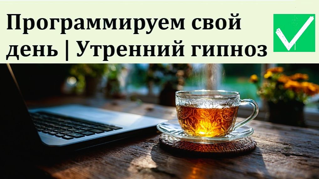 🌿 ПРОГРАММИРУЙ СВОЙ  ДЕНЬ НА УСПЕХ: УТРЕННЯЯ НАСТРОЙКА ДЛЯ ПРОДУКТИВНОЙ РАБОТЫ